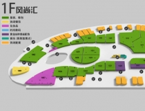 中铁 仁禾商业广场一层业态规划图