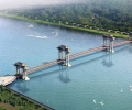 眉山岷江玻璃江索桥规划设计方案